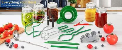 Canning Supplies Starter Kit,Canning Kit Set for Beginners