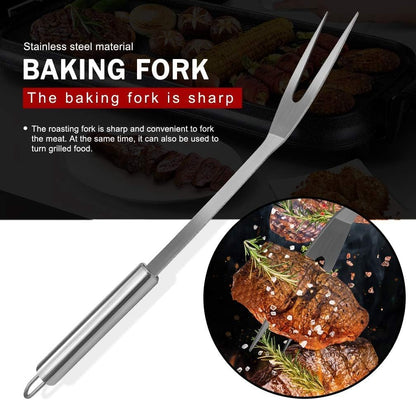 PTAPIPI 5-Piece Stainless Steel Grill Tool Set with Carry Bag – BBQ Utensils for Him, Young Men, Camping & Tailgating, Budget-Friendly Barbeque Gift