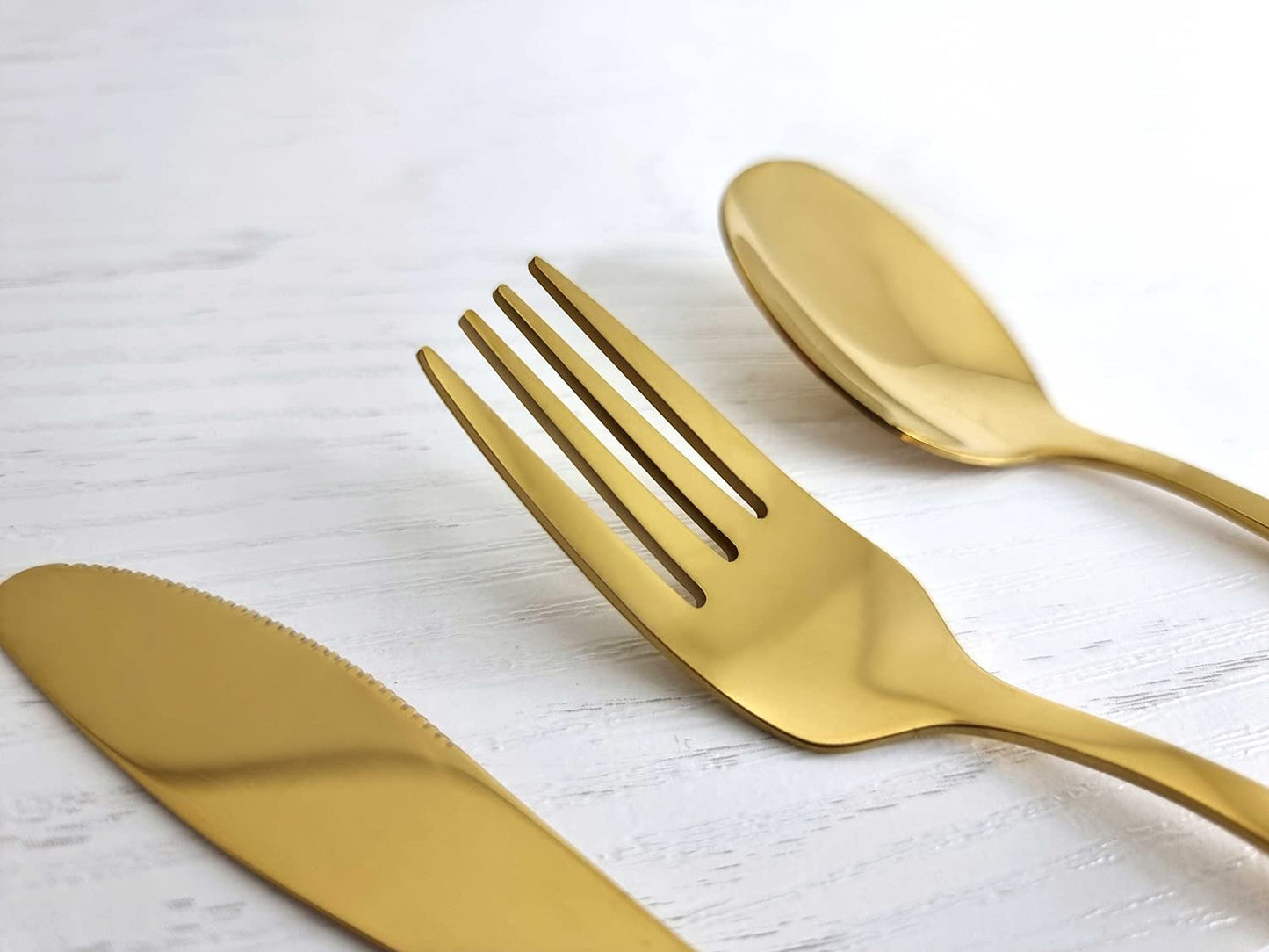 12 Piece Stainless Steel Kids Silverware Set - Child and Toddler Safe Flatware - Kids Utensil Set - Metal Kids Cutlery Set Includes 4 Small Kids Spoons, 4 Forks & 4 Knives - UV Rainbow