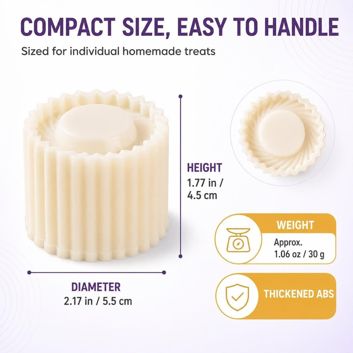 Cookie Press Mold Creative Double Ended Pastry Mold for DIY Pastry Mooncake