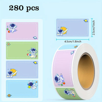 100-Pack Removable Freezer Labels, Waterproof Food Storage Stickers for Date & Contents Marking - Colors A