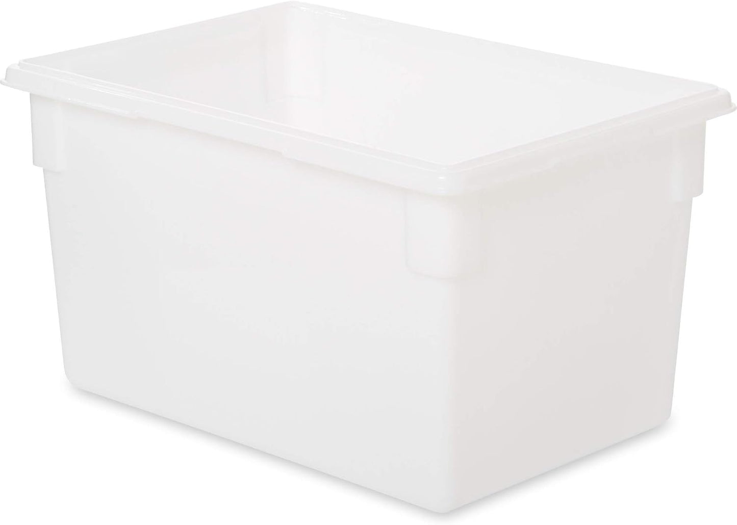 Rubbermaid Commercial Products Polycarbonate Food Storage Box/Tote, 2 Gallon, Clear, for Restaurant/Kitchen/Cafeteria