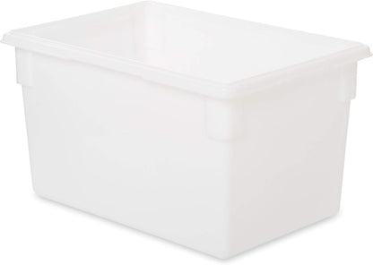 Rubbermaid Commercial Products Polycarbonate Food Storage Box/Tote, 2 Gallon, Clear, for Restaurant/Kitchen/Cafeteria