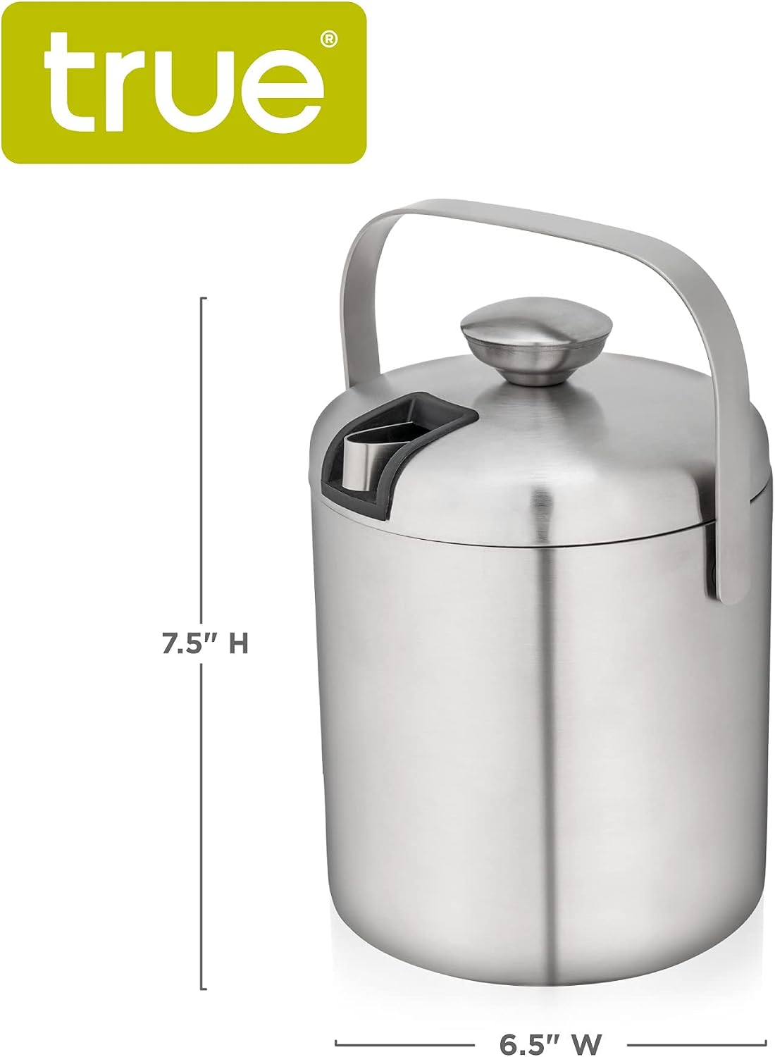 True Galvanized Tub, Large Ice Buckets for Parties, Beverage Cooler for Beer, Wine, Soda, Bottled Water, Rustic Beverage Tub, Drink Bucket for Indoor & Outdoor Party, 6.3 Gal (23.8 Liters), Set of 1