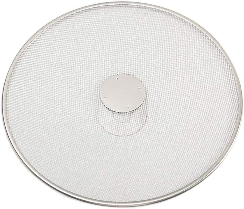 9.84 In Splatter Screen for Frying Pan, Stainless Steel Grease Guard