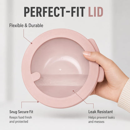 Pera Mixing Bowls with Lids, 8-Piece Airtight Leak-Proof Nesting BPA-Free Bowl Set for Kitchen & Food Storage, Large 4200ml Capacity, Microwave & Dishwasher Safe