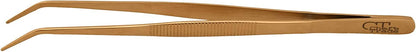 Chef's Trade Plating Tweezers/Tongs, Precision Stainless Steel Kitchen Culinary Tweezers 3PCs Set