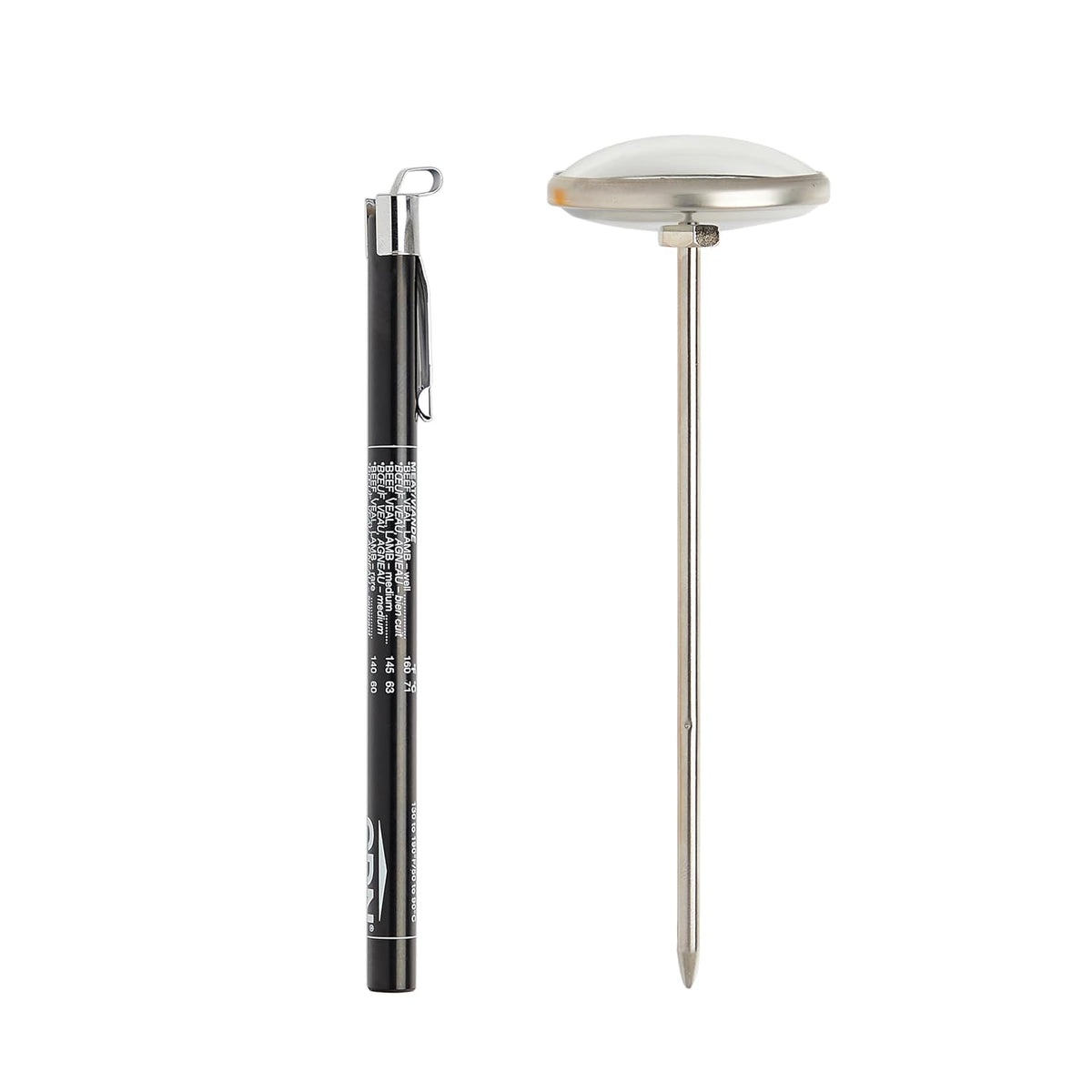 CDN Ovenproof Meat Thermometer | NSF® Certified | ProAccurate® | 1.75" Dial | For Oven & Grill Cooking | Durable Stainless Stem | Fast & Accurate Readings | IRM190