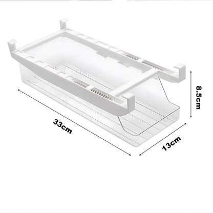 8Pcs Clear Plastic Storage Bins, Refrigerator Organizer Bins with Handles, Freezer Organizer Clear Organizing Bins, BPA-Free Fridge Storage Containers for Fridge, Freezer, Cabinet, Kitchen, Pantry