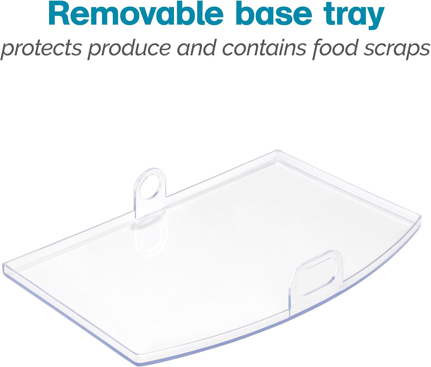 Polder Countertop Storage Bin with Shelf