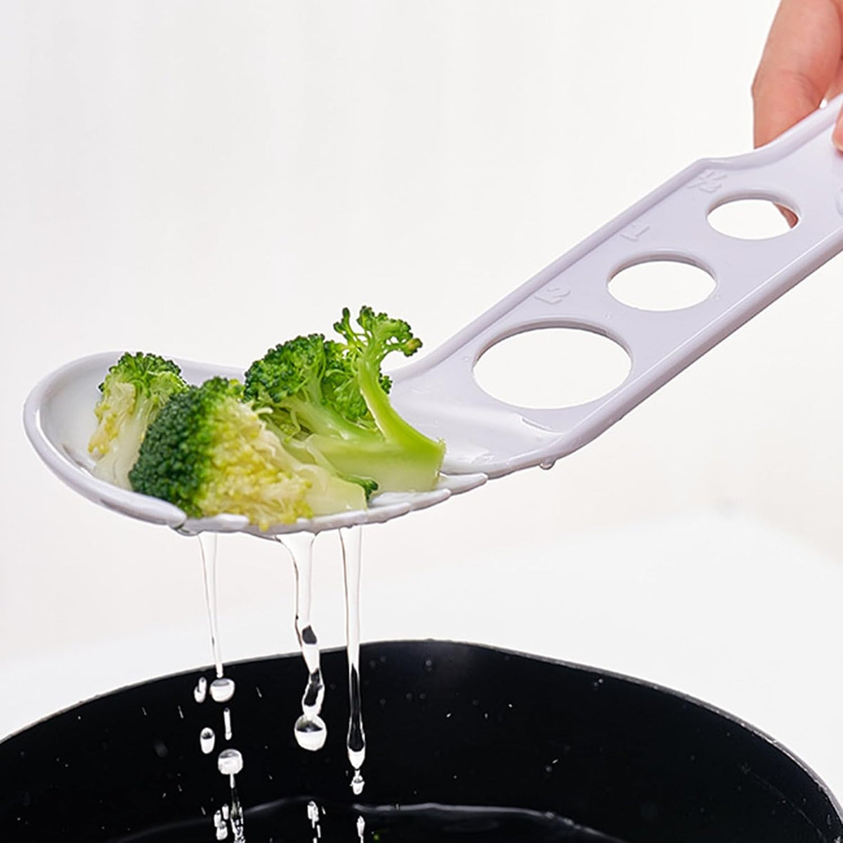 1 Pack Pasta Noodle Strainer Spoon for Kitchen Cooking