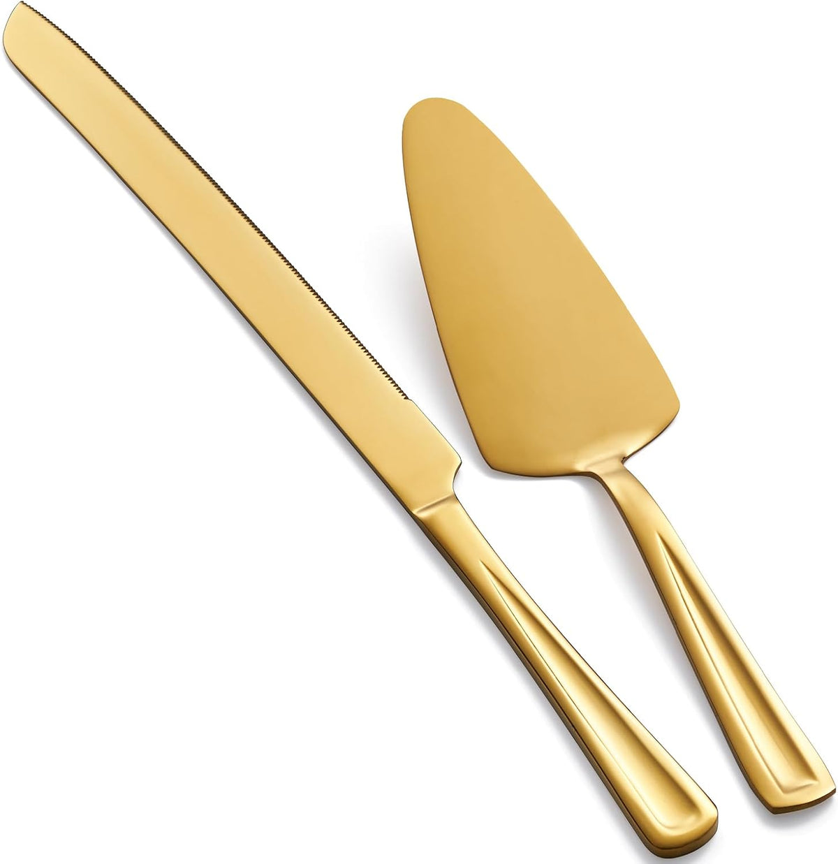 GoGeiLi Stainless Steel Wedding Cake Cutting Set