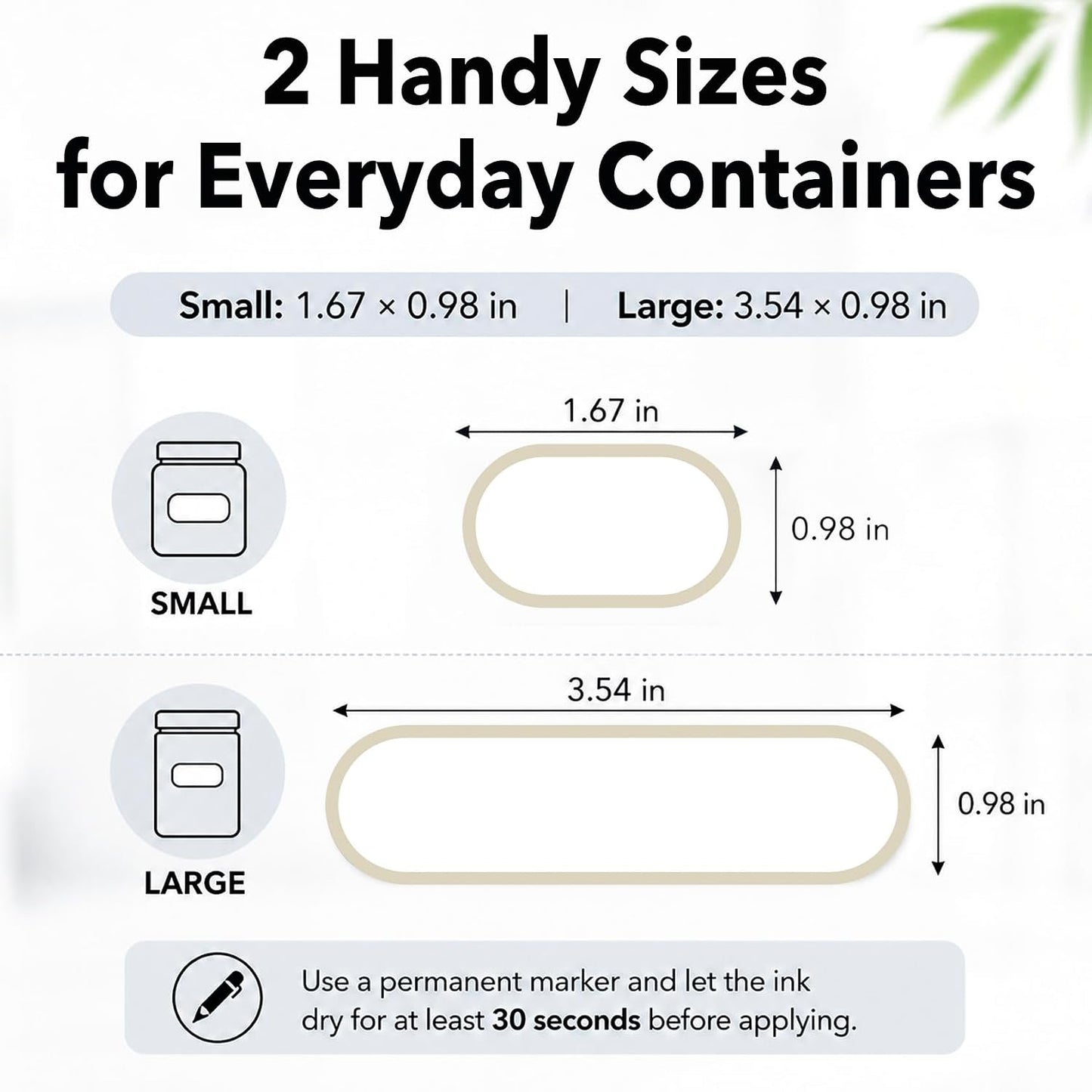 Removable Expiration Date Labels for Food Containers, Waterproof Food Storage Labels for Deli Containers, Best By Pantry Label, Freezer Refrigerator Label, Write On Kitchen Organization Label