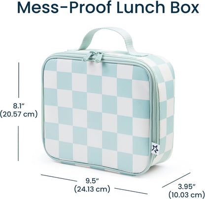 Tiny Twinkle Insulated Lunch Box for Girls and Boys | Durable and Reusable for School & Travel | Ages 3 and Up | Waterproof and Easy to Clean | PFAs and BPA Free（Boho Rainbow）
