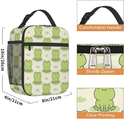 Rainbow Leopard Lunch Box Thermal Cooler Bento Tote Bags Portable Insulated Lunch Bag for Girls Teens, Kids Lunch Bags for School Beach Picnic Travel