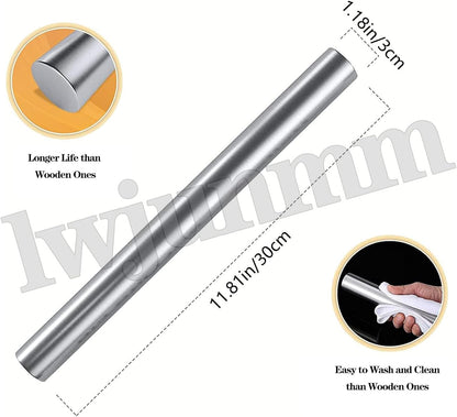 Large Cutting Board 304 Stainless Steel Cutting Board Metal Baking Mat Non Stick Thick 2.0 mm Board Cutting Fruit Vegetable Meat Kneading Rolling Bread Pizza,60x120cm/23.6"Lx47.2"W