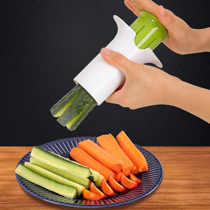Grape Cutter, 6-Blade Safe Slicer, Durable ABS, Multi-Use,Kid-Safe