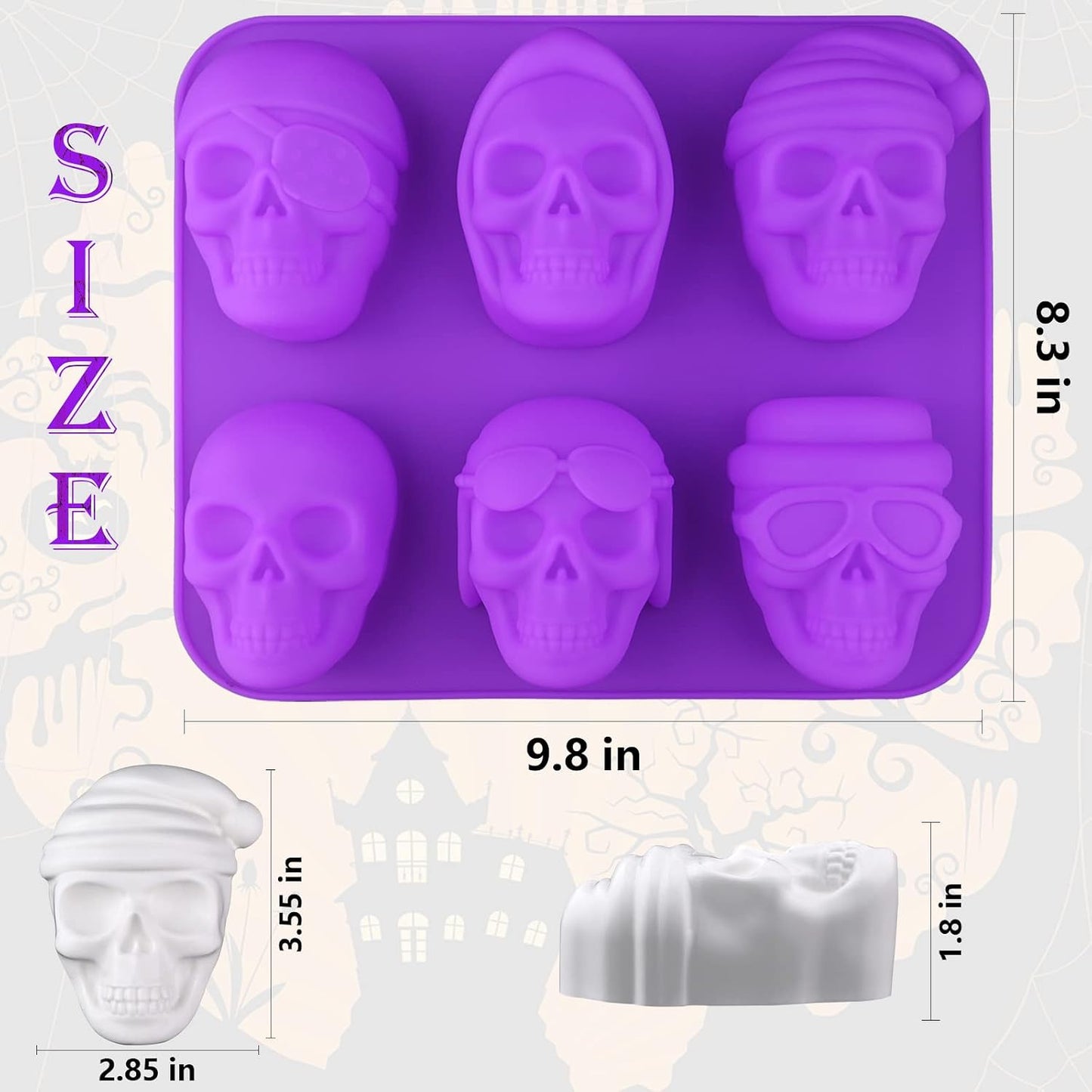 Sakolla 2 Pack Silicone Egg Bite Molds for Air Fryer, Nonstick 7 Cups Air Fryer Muffin Pan for Baking Egg Bite, Mini Muffins, Tart, Mini Cupcake and Quiche (Pink + Green)