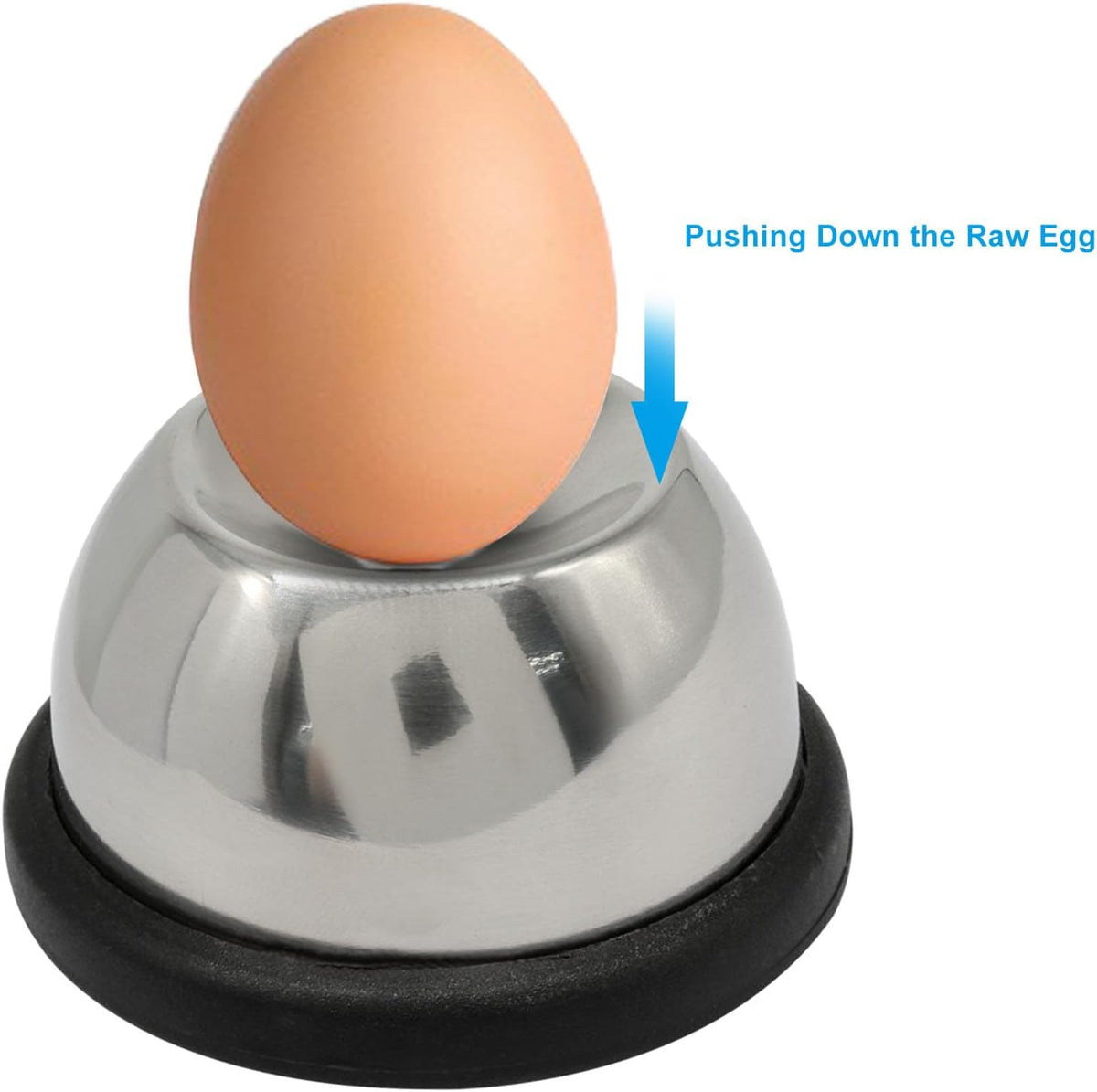 Hitefu Stainless Steel Egg Piercer, Black