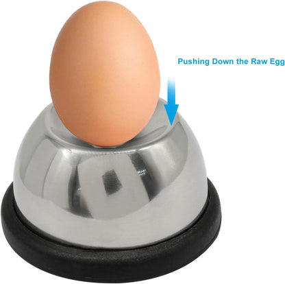 Hitefu Stainless Steel Egg Piercer, Black