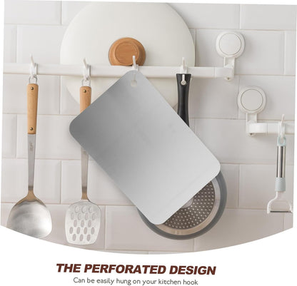 Yardwe Chopping Board for Home Double-sided Cutting Mat Stainless Steel Xxl Size Easy to Clean