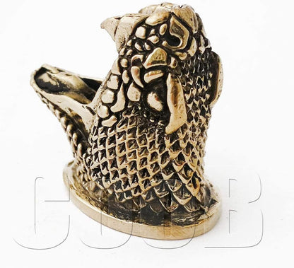 CooB Set Knife Finger Guard Bolster & Pommel for Knives Making Handle SNAKE