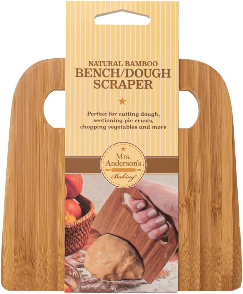 Mrs. Anderson’s Baking 6-Wire Pastry Cutter and Dough Blender, Stainless Steel with Wood Handle