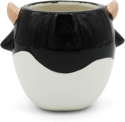 Novelty Egg Separator – Funny Egg Yolk Separator, Easy Egg White Separator for Baking & Cooking, 3.5” x 3 - Cow