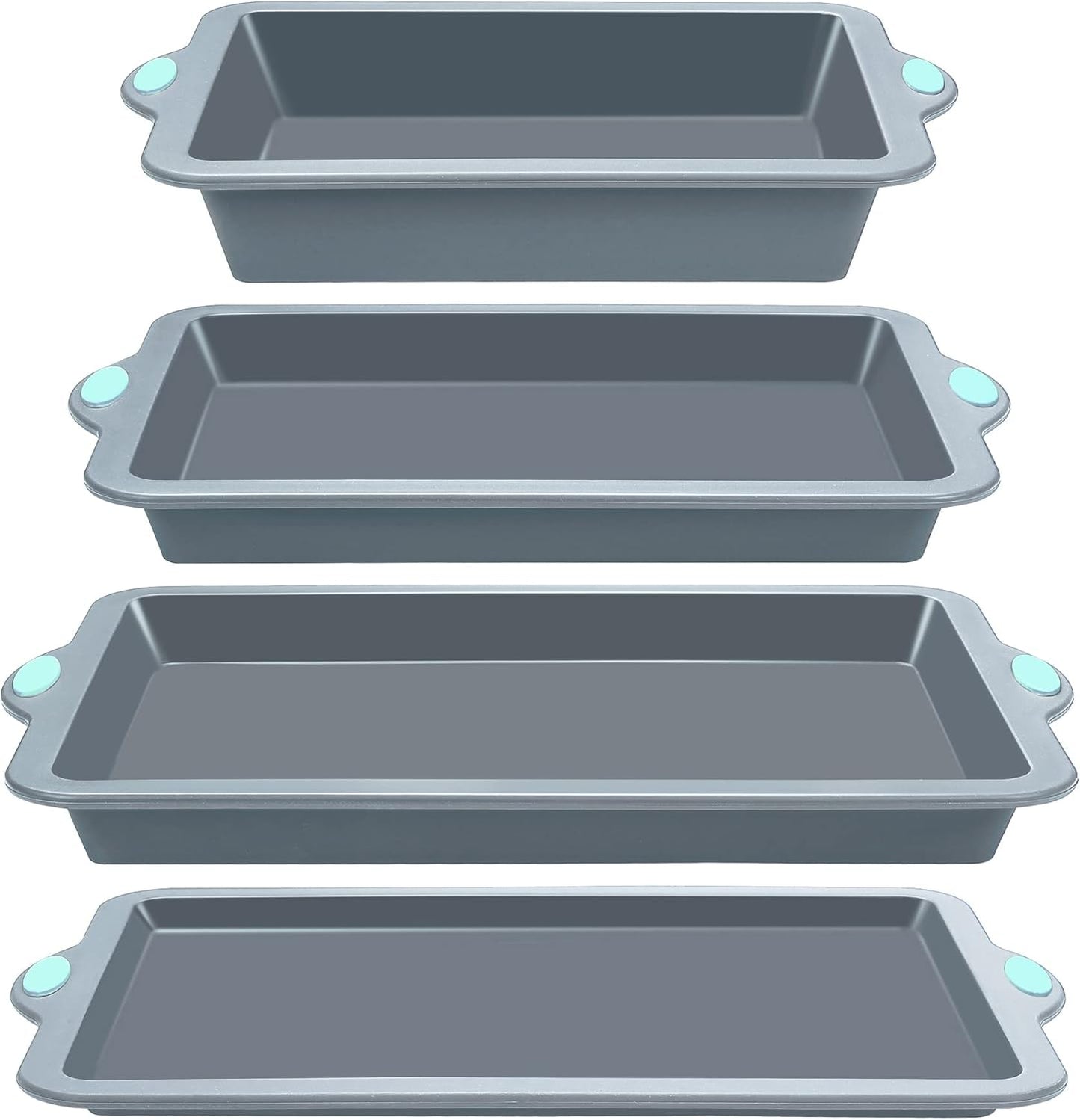 To encounter 2Pack Silicone Muffin Pan with Metal Frame, 12 Cup Regular Size Cupcake Pan, Non-Stick Baking Tray, Food Grade Baking Molds for Oven, Dishwasher Safe