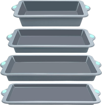 To encounter 2Pack Silicone Muffin Pan with Metal Frame, 12 Cup Regular Size Cupcake Pan, Non-Stick Baking Tray, Food Grade Baking Molds for Oven, Dishwasher Safe