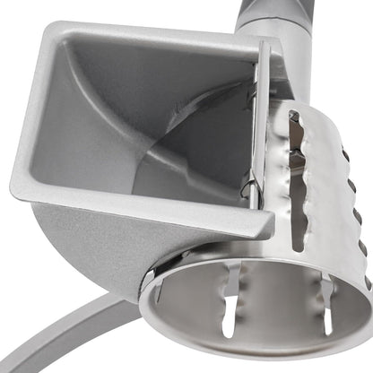 DYRABREST Manual Vegetable Cutter Rotary Cheese Grater Shredder Vegetable Fruit Chopper Cutter Machine Manual Cheese Grating Tool Multifunctional Food Grinder with 5 Drum Blades