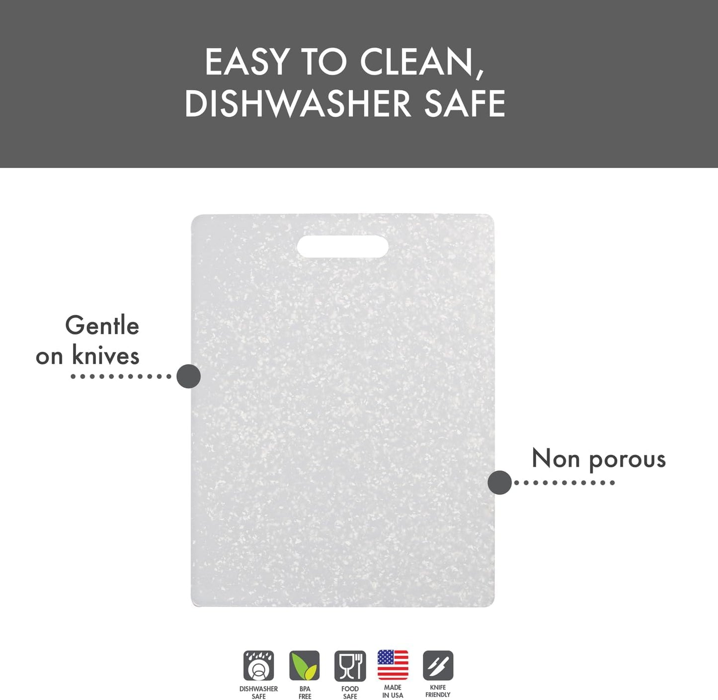 Made from high-density plastic that is conveniently sized at 11x14.5 inches