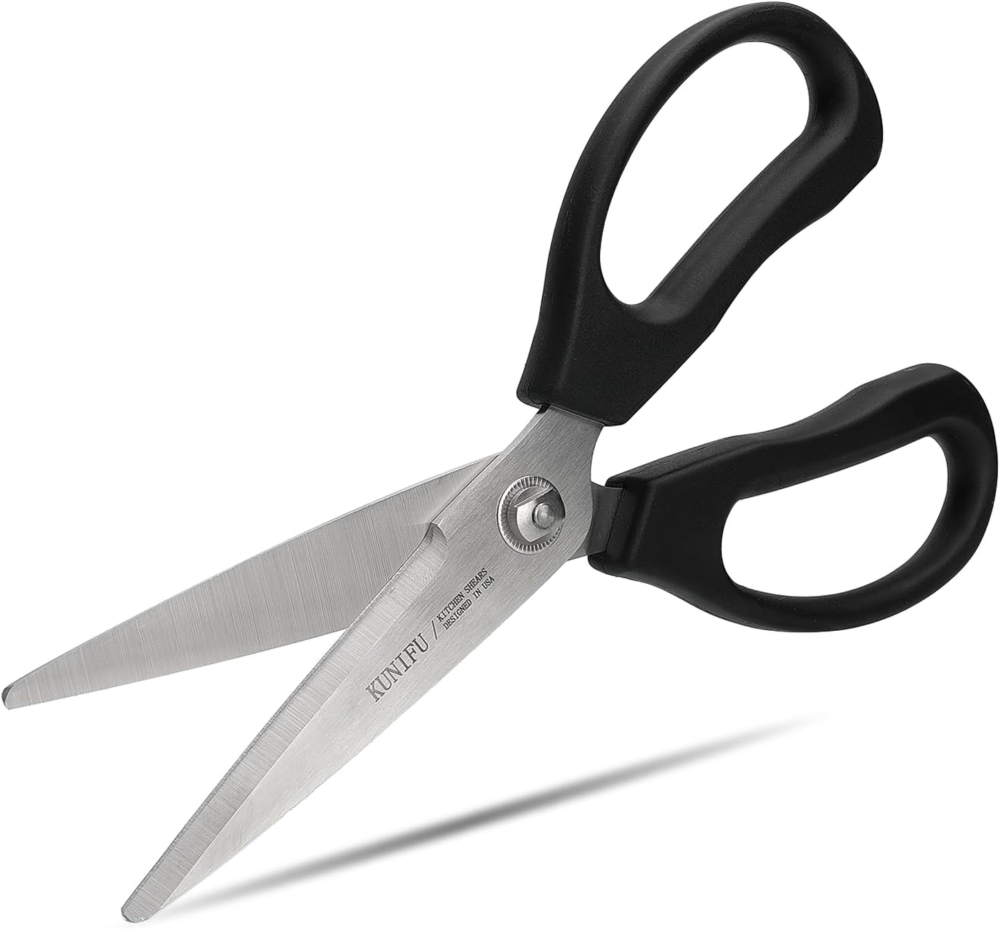 KUNIFU Kitchen Scissors, All Purpose Kitchen Shears, Heavy Duty Come Apart Scissors Gadgets Utensils - Blue