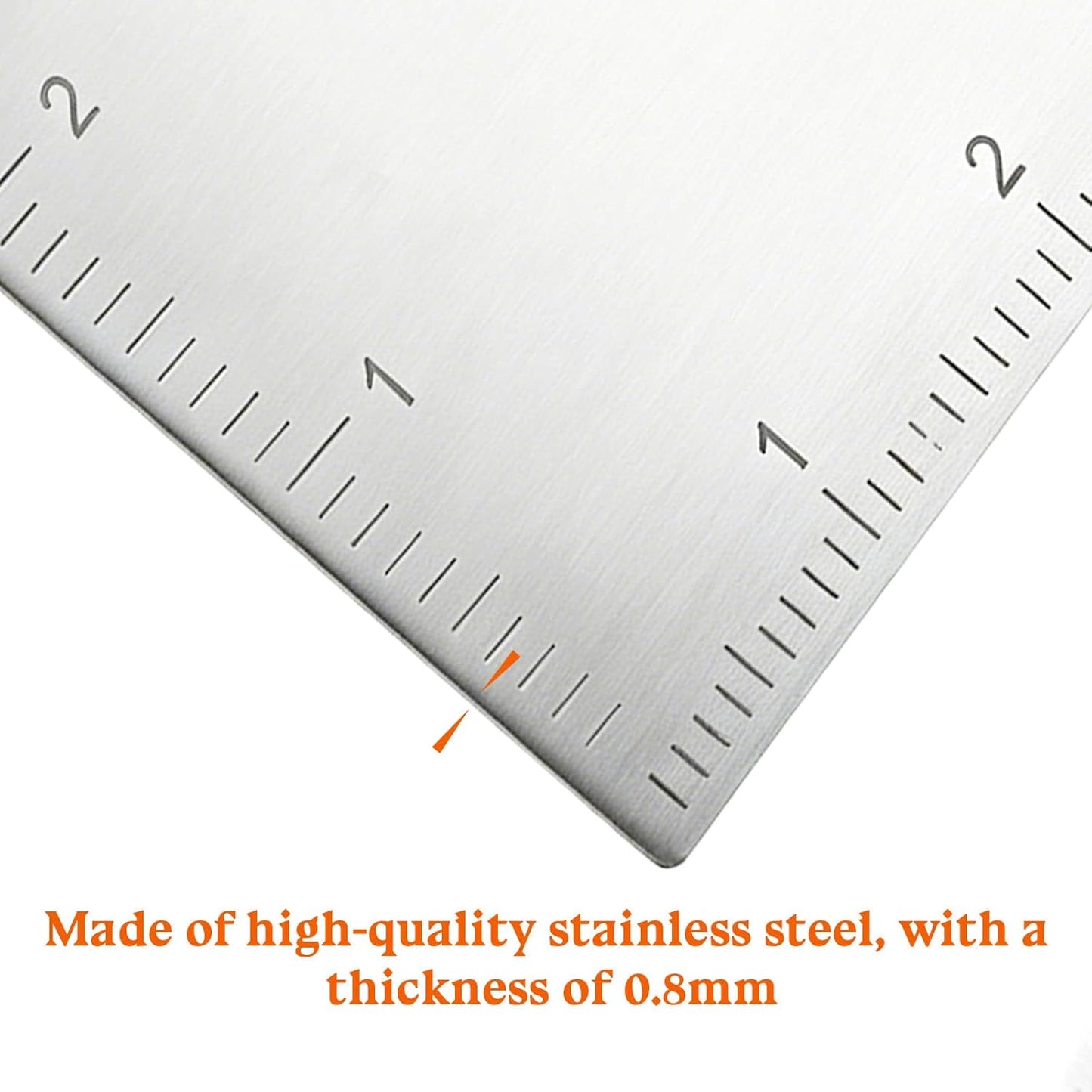 Dough Cutter and Scraper Stainless Steel Multipurpose Bench Scraper for Bread Kitchen Gadgets for Pastry Pizza Bread Food Cutter Cooking