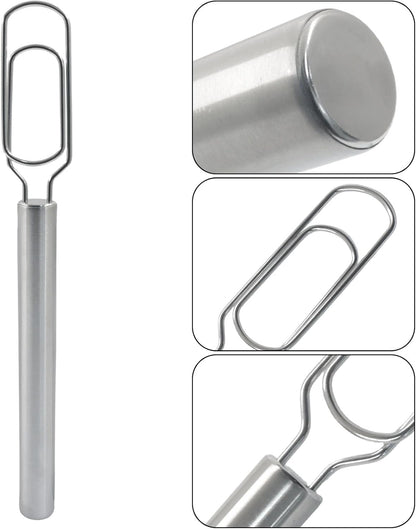 Danish Dough Whisk, 12 Inch Stainless Steel