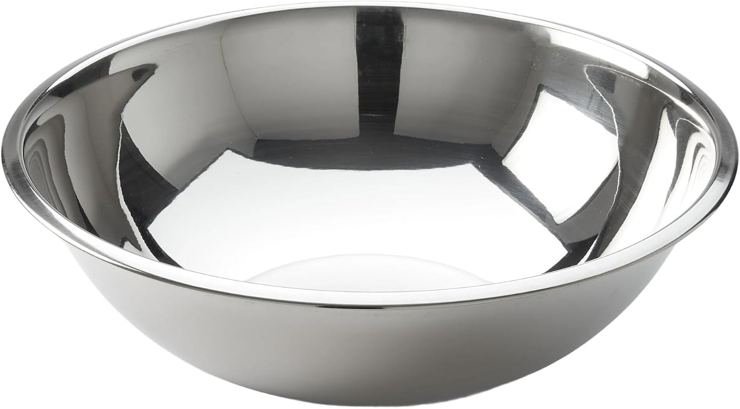 American Metalcraft 16" Stainless Steel Mixing Bowl - 13-Quart Durable Metal Bowls for Mixing, Large Stainless Steel Bowl