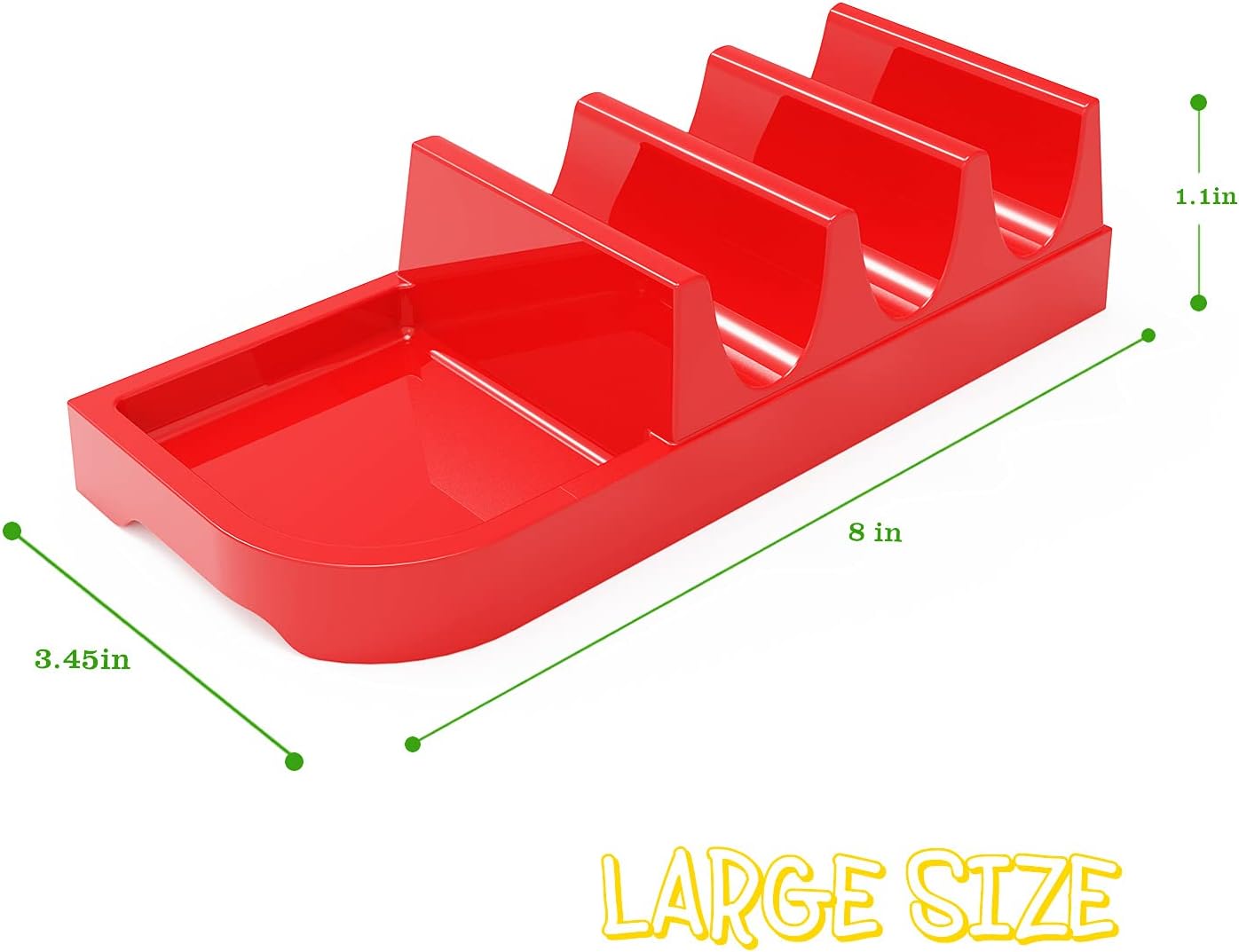Taco Holder Stand, Taco Bar Serving Set for a Party 4 Taco Holders Nachos Tortilla Taco Serving Platter Stackable Tuesday Kit, Taco Night