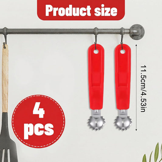 4 Pcs Tomato Corer Tool Strawberry Huller Stem Remover