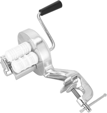 Manual Macaroni Maker, Pasta Maker Machine Pasta Maker Stainless Steel Hand Cranking Noodles Pressing Machine Kitchen Supply