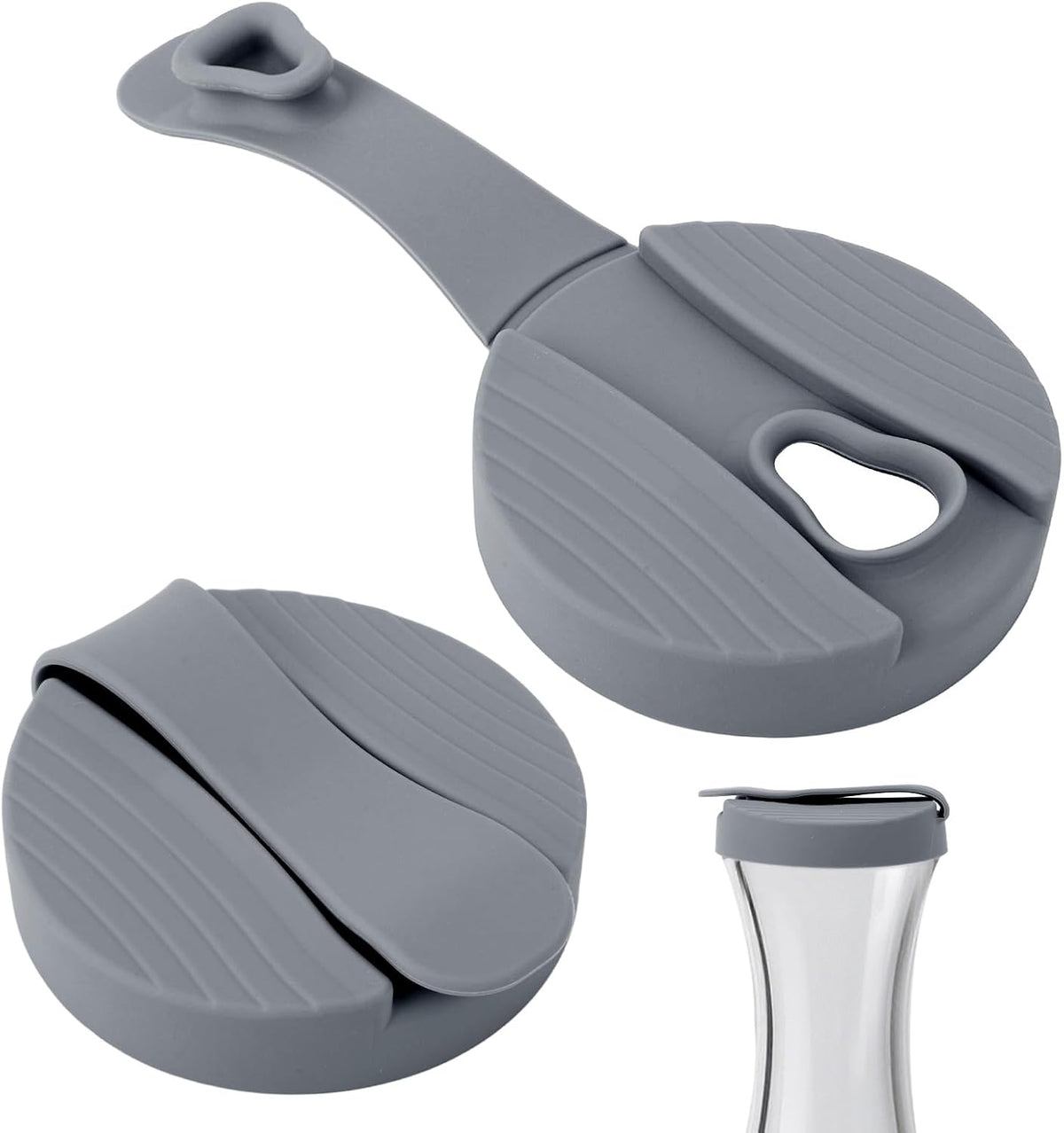 2pcs Salad Cruet Top Replacement Lids for Good Seasons