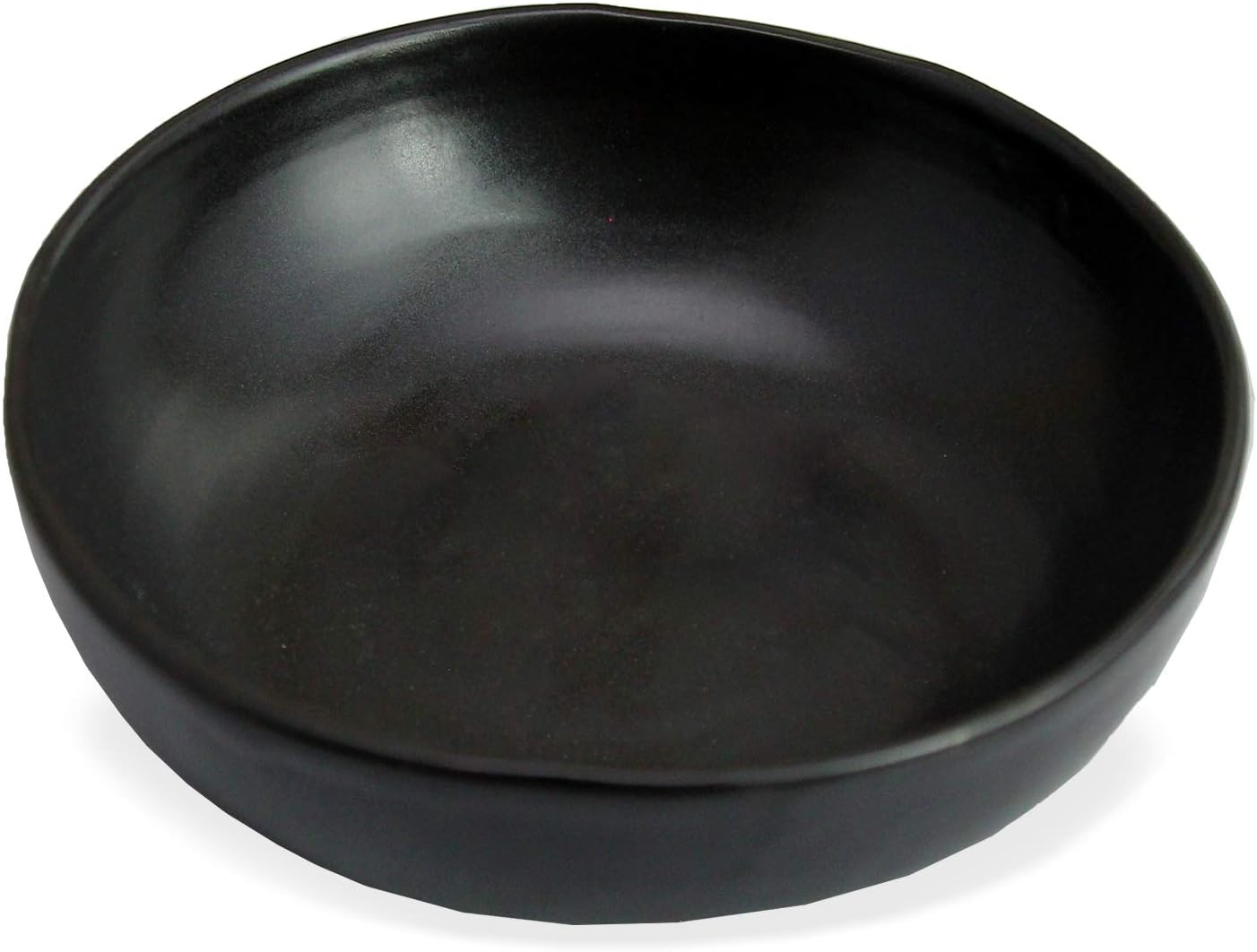roro Handmade 2-Inch Matte Black Ceramic Pinch Bowls, Set of 6 – Versatile Stoneware for Spices, Condiments, Appetizers & Finger Foods