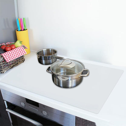 Silicone Mats for Kitchen Counter, 47.3"x23.6"x0.08" Largest Heat Resistant Mat Kitchen Island Waterproof 2MM Thick Countertop Protector Mat Nons-slip Extra Large Counter Mat (Black)