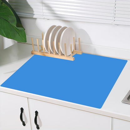 Super Large Silicone Mat, 120"x24" Silicone Mats for Kitchen Counter, Non-slip Heat Resistant Mat,Thicken Kitchen Counter Mat, Waterproof Countertop Protector for Craft (Black)