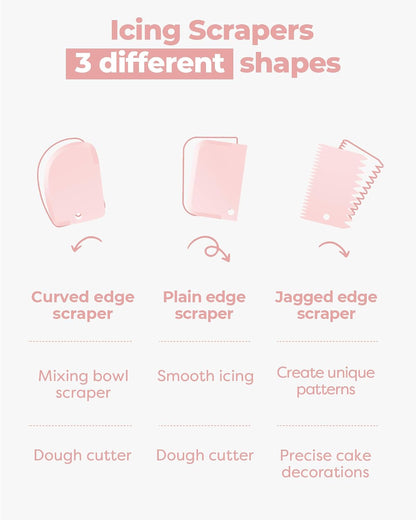 Kootek Cake Decorating Kit with Turntable Baking Supplies for Beginner Pros