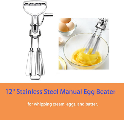12" Manual Egg Beater