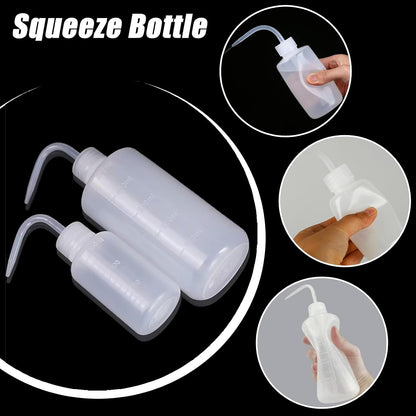 Squeeze Bottles (500ml/16.9oz) Heavy-Duty Squirt Bottle