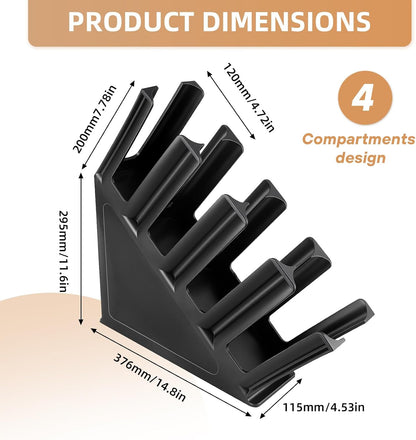 Commercial Cup and Lid Holder with Straw Organizer,Disposable Coffee Cup Condiment Dispenser for Countertop Org, Coffee Bar, Beverage Cup, Kitchen, Breakroom (11 Compartment Upright)