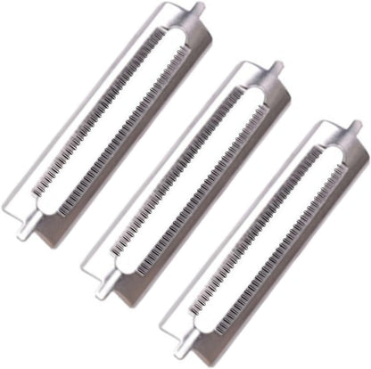 3-Pack 512 Replacement For Blades For Double & Single Asparagus Peeler