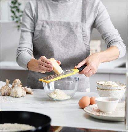 Joseph Joseph 2-in-1 Mini Grater & Slicer – Compact Kitchen Tool with Sharp Stainless Steel Blades