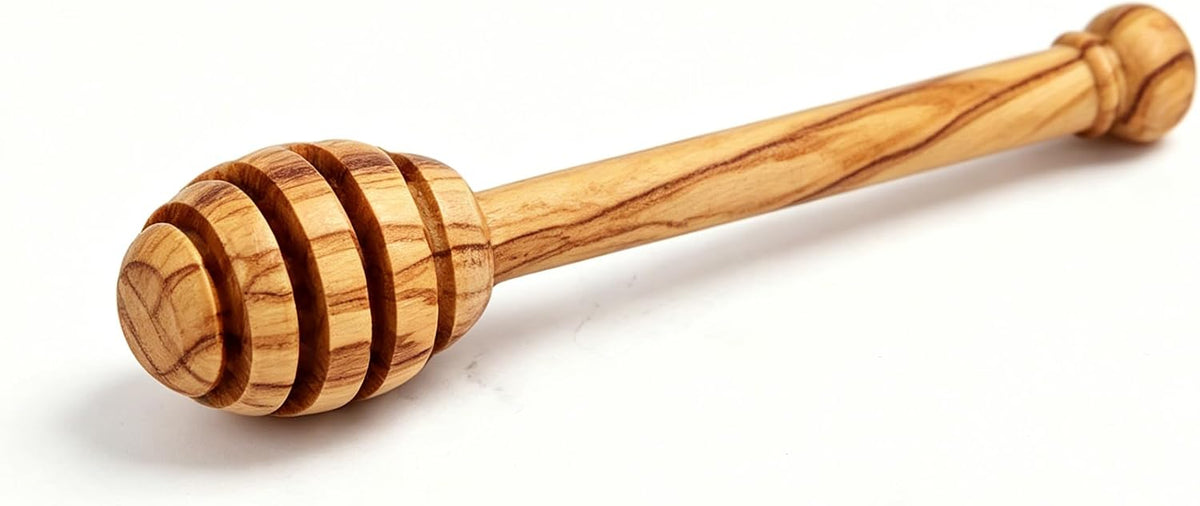 Handmade Olive Wood Honey Dipper/Honey Spoon/Honey Server/Honey Stick